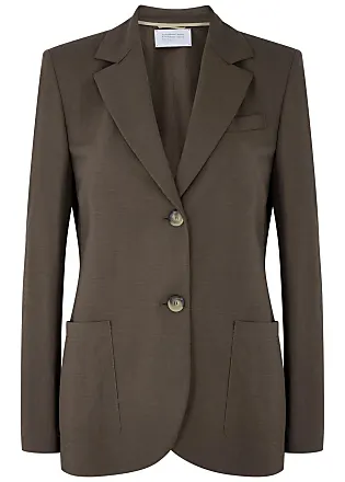 Courrèges tailored belted blazer - Grey