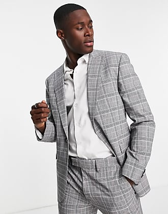 topman suits grey