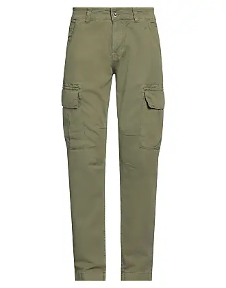Cargo Joggers for Men Slim Fit Stretch Tapered Pants with Pockets(Army  Green,28) at  Men's Clothing store
