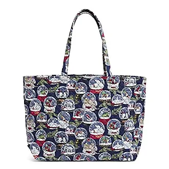  Vera Bradley Women's Recycled Lighten Up ReActive Large Car  Tote, Cloud Gray Paisley, One Size : Clothing, Shoes & Jewelry
