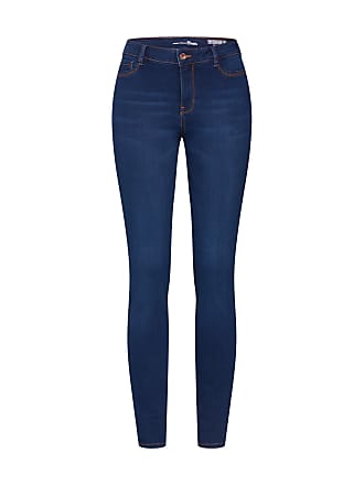 395 nuevo Tom tailor Jeans Hose señora pantalón elástico azul azul oscuro tono