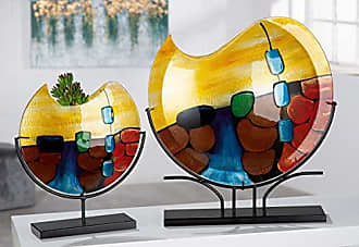 Glasart Gilde Handarbeit Dekoration KAKADU aus Glas Design Handwerk FB vers 