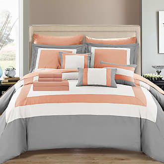 Chic Home Design Alianna 9-Piece Burgundy Queen Comforter Set in the  Bedding Sets department at