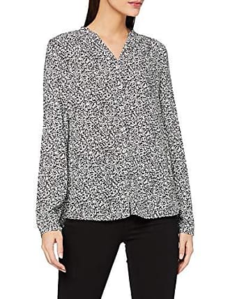Mode Blouses Blouse-chemisiers Marc O’Polo Marc O\u2019Polo Blouse-chemisier blanc cass\u00e9-noir motif abstrait 