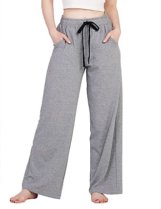  LAPASA Mens Pajama Pants 100% Cotton Flannel Plaid Lounge  Soft Warm Sleepwear Pants PJ Bottoms Drawstring And Pockets M39 X-Small