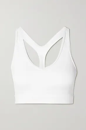 ON Active stretch recycled-jersey sports bra