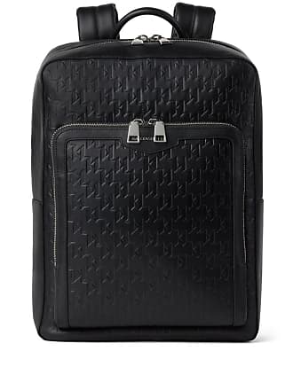 Karl Lagerfeld monogram-print Faux-Leather Briefcase - Black