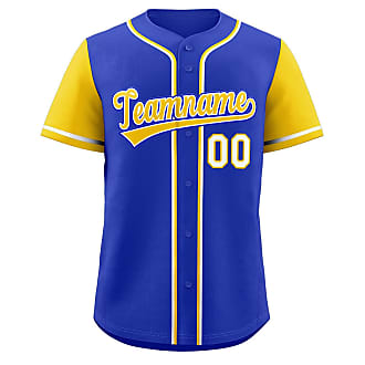  Custom Gradient Baseball Jersey for Men Softball Jersey Team  Sports Shirts Button Down Mesh Shirt : Clothing, Shoes & Jewelry
