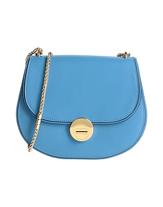 Taschen Umhängetaschen Coccinelle Umh\u00e4ngetasche in Blau aus Leder 