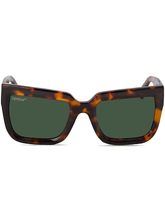Boston Rectangular-Frame Acetate and Gunmetal-Tone Sunglasses