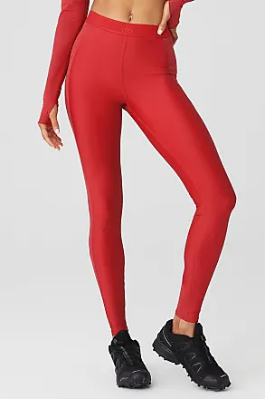 Yogalicious Lux Leggings High Rise Side Pockets Cropped Purple Medium - $23  - From Pearl