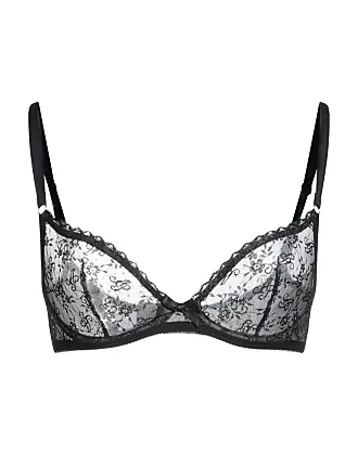 AGENT PROVOCATEUR Tanya cutout Leavers lace and stretch-satin underwired bra