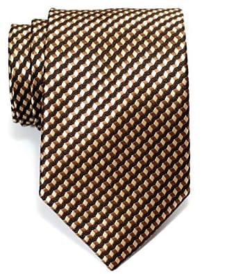 Retreez Cravate en motifs de rayures en zigzag garçons 8-10 ans 