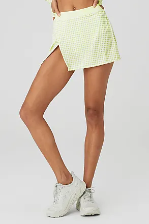 Alo Yoga Alo Yoga Varsity Tennis Skirt Shorts  Tennis skirt, Tennis skirt  black, White skirts