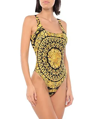 VERSACE One-shoulder cutout swimsuit