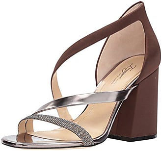 Imagine Vince Camuto Damen ABI Sandale mit Absatz, dark chocolate, 40.5 EU