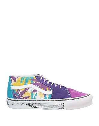 Vans high best sale tops mens purple