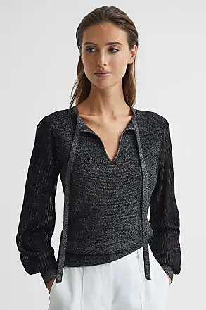 Silver Long Sleeve Blouses: up to −87% over 66 products