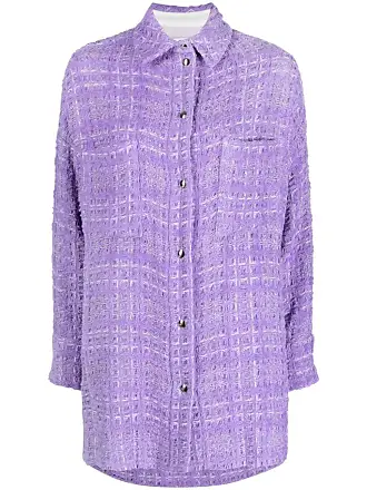 IRO Gilsa blouclé overshirt - Purple