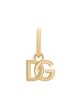 Dolce & Gabbana DG Logo Over the Ear Hoop Earrings