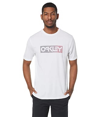 Oakley Retro Frog B1B Short Sleeve Crew Neck T-Shirt Grey