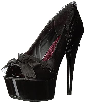 Ellie Shoes Womens 609-jezebel Platform Pump, Black, 8 US/8 M US