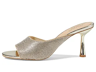 Badgley mischka winter crystal embellished sales wedge sandal