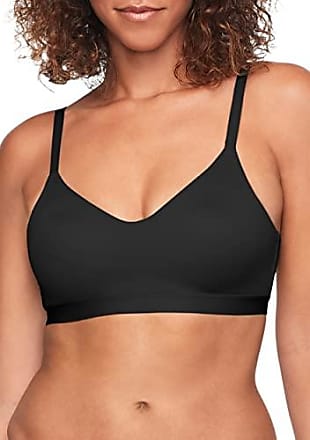 Warner's Womens Cloud 9 Super Soft Wireless Lift Convertible Comfort Bra Rn1041a, Black, 3X-Large Plus