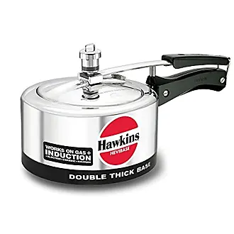 Hawkins SSC20 Stainless Steel Pressure Cooker, 2 Liter, Silver