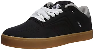 Osiris Mens Techniq VLC Skate Shoe, Black/White/Gum, 5.5 M US