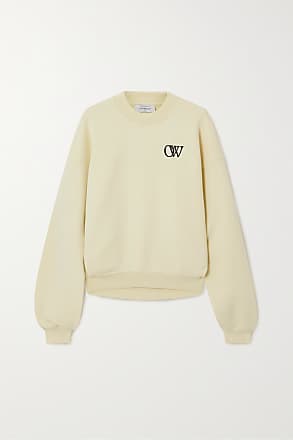 Off-White Stitched Graffiti logo-embroidered Sweatshirt - Farfetch