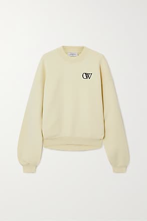 Men's Deluxe Sweatshirt - Off-White Caravagio Diag Stripe Sweatshirt