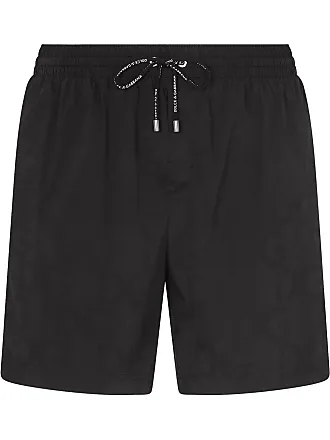 Dolce & Gabbana Short Striped monogram-print Swim Shorts - Farfetch