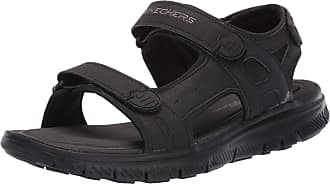 skechers black sandals uk