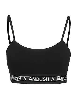 AMBUSH Black Nylon Sports Bra Ambush