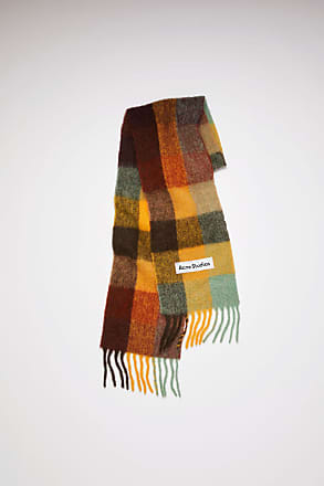 Acne Studios Wollen sjaal licht Oranje casual uitstraling Accessoires Sjaals Wollen sjaals 