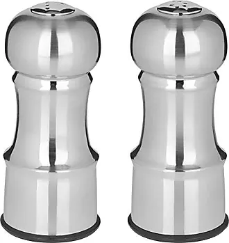  Trudeau Plus Pepper Chrome Graviti Mill, 8, Silver