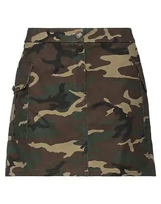 Long camouflage skirt for clearance sale