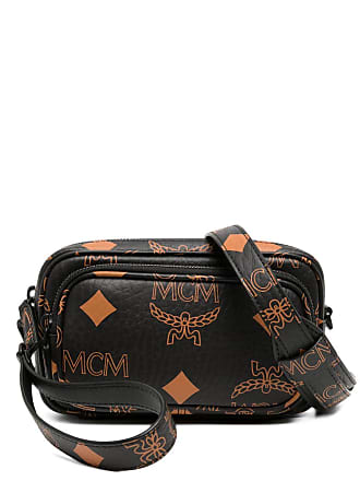  MCM Millie Visetos Crossbody Small Black One Size