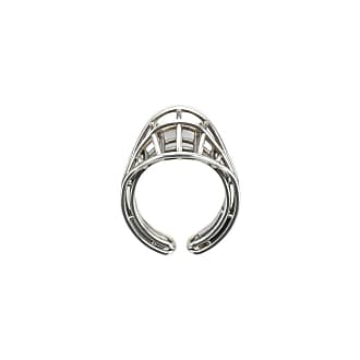 Silver Platinum Tiffany Ring Grigio Miinto Donna Accessori Gioielli Anelli Taglia: ONE Size Donna 