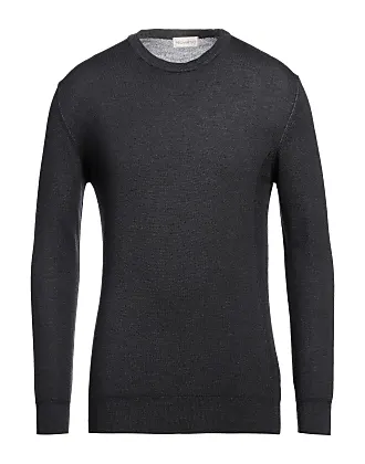 Designer black crew neck cheap jumper