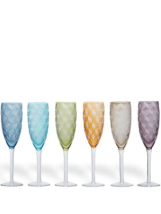 Pols Potten - Mixed Cuttings Champagne Glass - Set of 6
