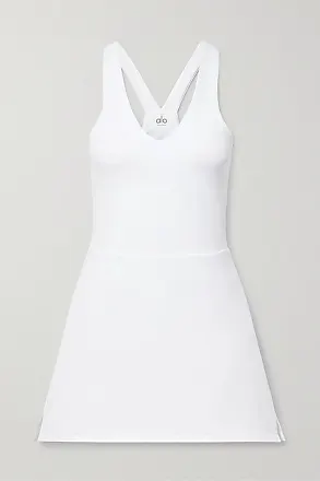 Alo Yoga, Real Airbrush Tennis Dress, White