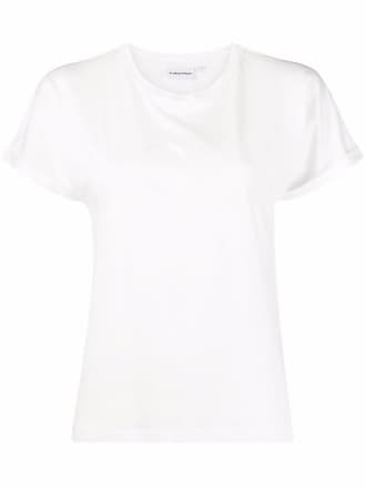 Women's Watercolor Monogram Crop T-shirt NY (White)