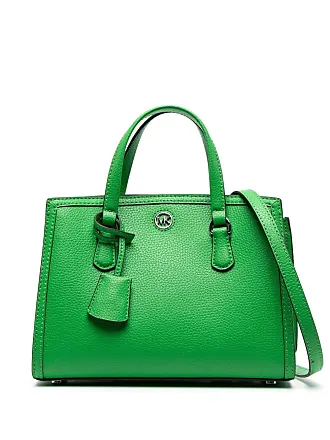 Michael Kors Charlotte Large Top Zip Shoulder Tote Bag Purse PALMETTO GREEN  - Michael Kors bag - | Fash Brands