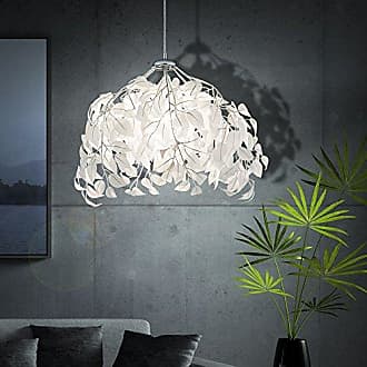 RGB LED Hänge Decken Leuchte Wohn Zimmer Papier Geflecht Dielen Lampe DIMMBAR 