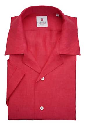 Klassisches Herren Hemd von Pontto 271 blau weiß rot gestreift-XL