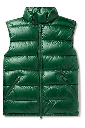 Men's Mountain Classic Puffer Vest, Colorblock Kelp Green/Nautical Navy Extra Large, Synthetic | L.L.Bean