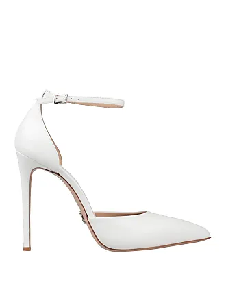 Plain white sales high heels