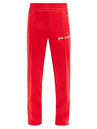 palm angels red track pants